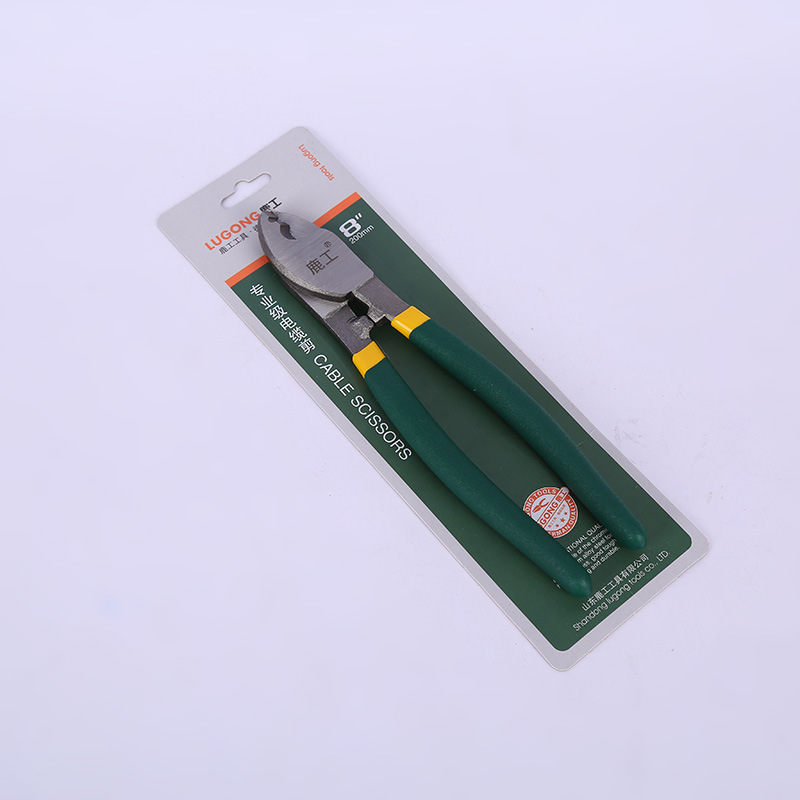 鹿工多功能电缆剪 手动压线钳省力电缆剥线钳五金工具