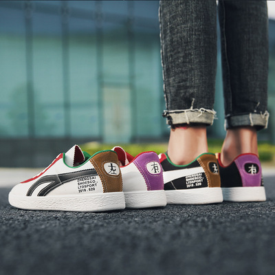 summer canvas shoe man 2018 Spring ventilation Cloth shoes Korean Edition Trend student Casual shoes personality skate shoes