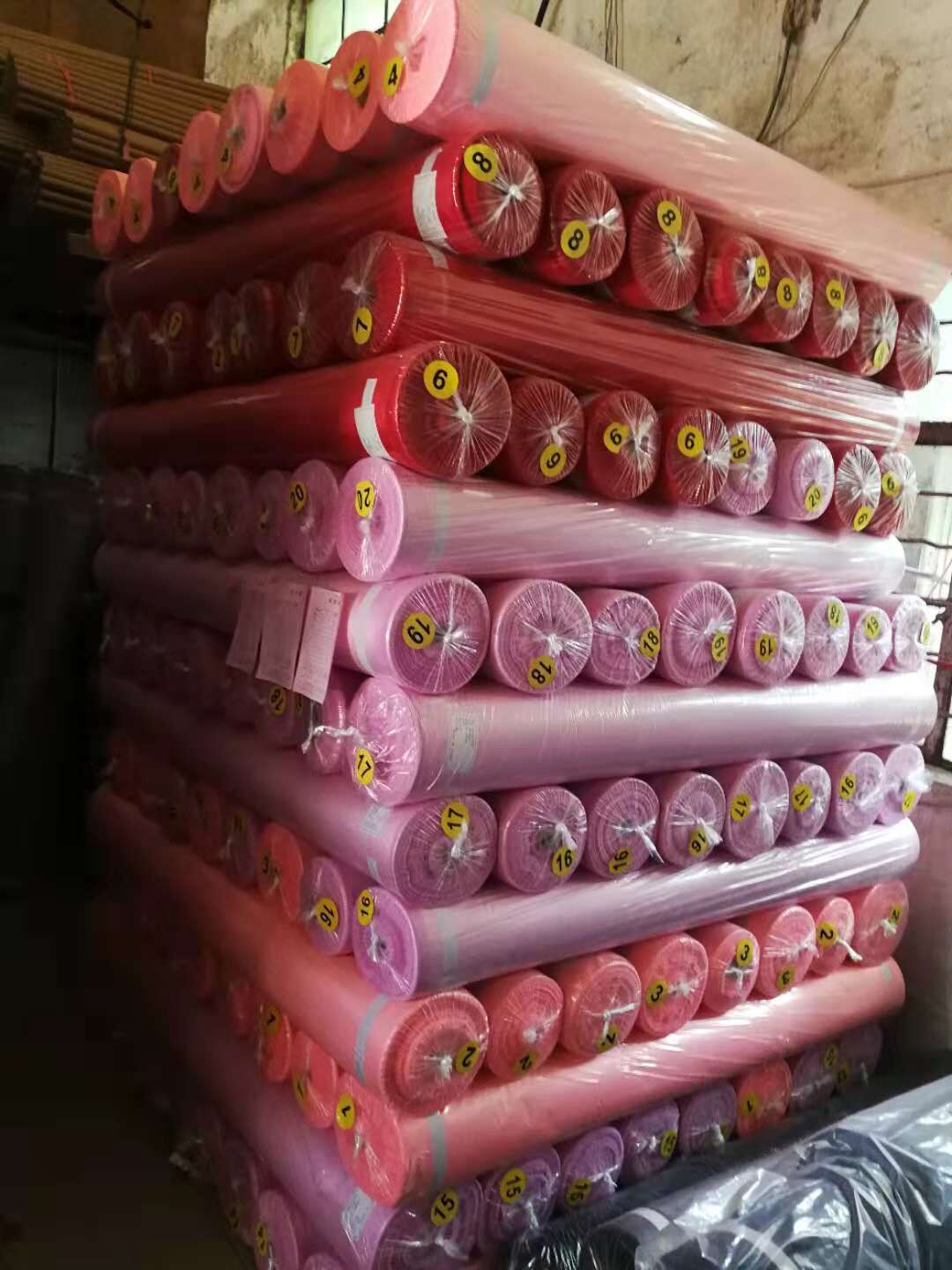 全涤纶 漂增本白色里子 抱枕芯被芯 口袋内胆 布 数码印花用布