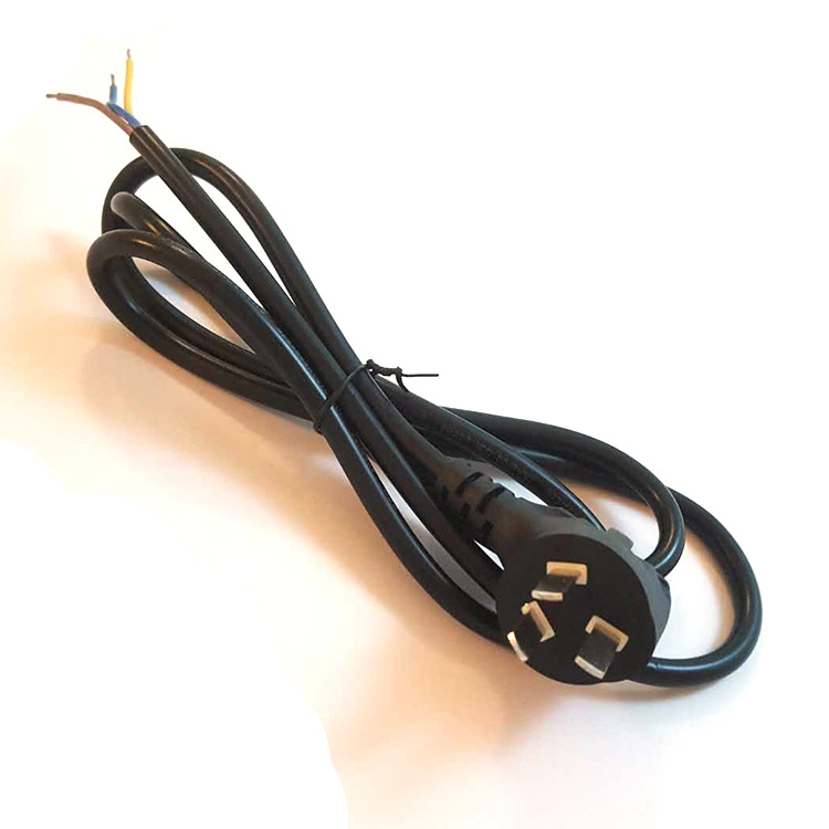 中国3芯插头线 圆护套1平方1.8米 国标3c电源线 大功率电源对接线