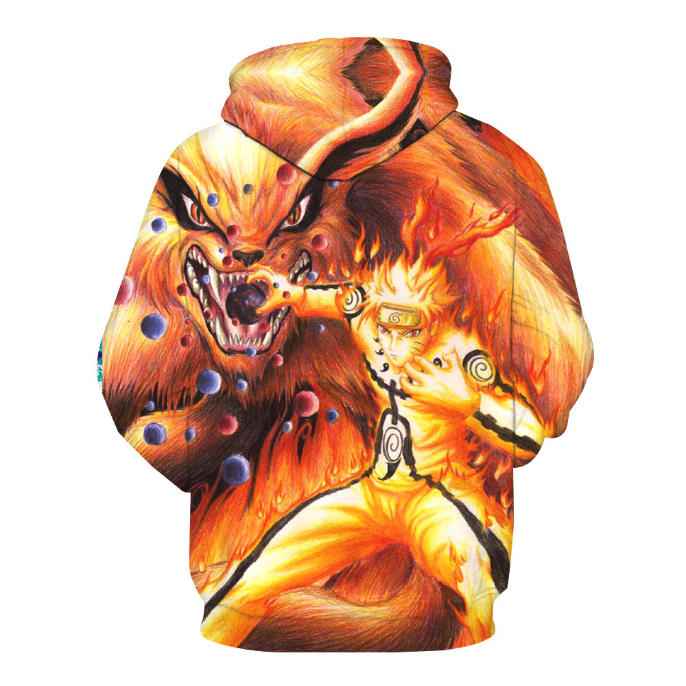 Naruto Hoodie Back Design