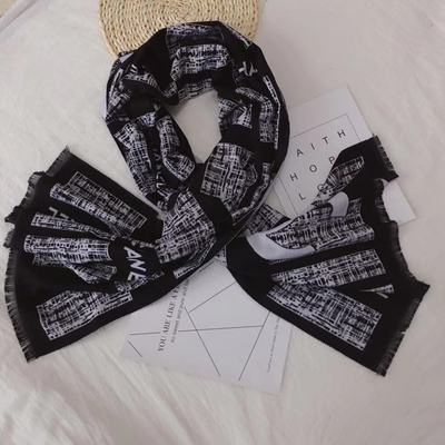 新款羊绒小香围巾A款|ru