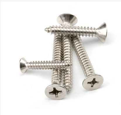 316不锈钢平头/十字沉头自攻螺丝钉M3.5M4x10x12x14x16x18x20*80