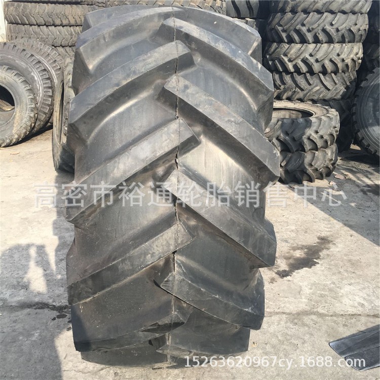 天力 工程机械路拌机轮胎26.5-25人字花纹23.5-25 28L-26 23.1-26