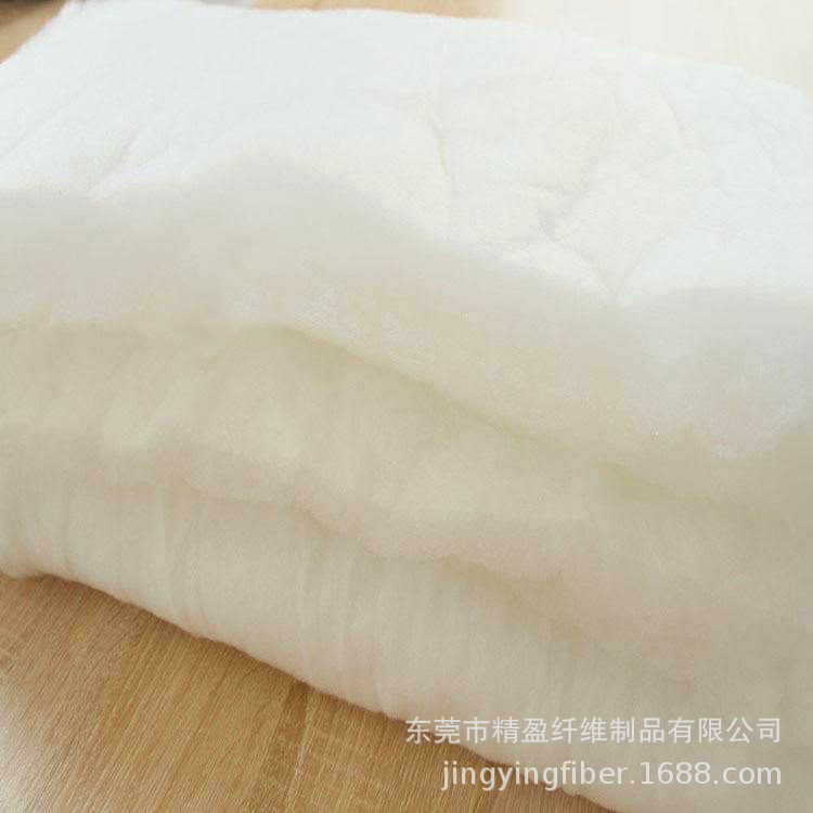 工厂供应120g服装内胆填充棉轻质保暖棉衣填充喷胶棉絮片软棉