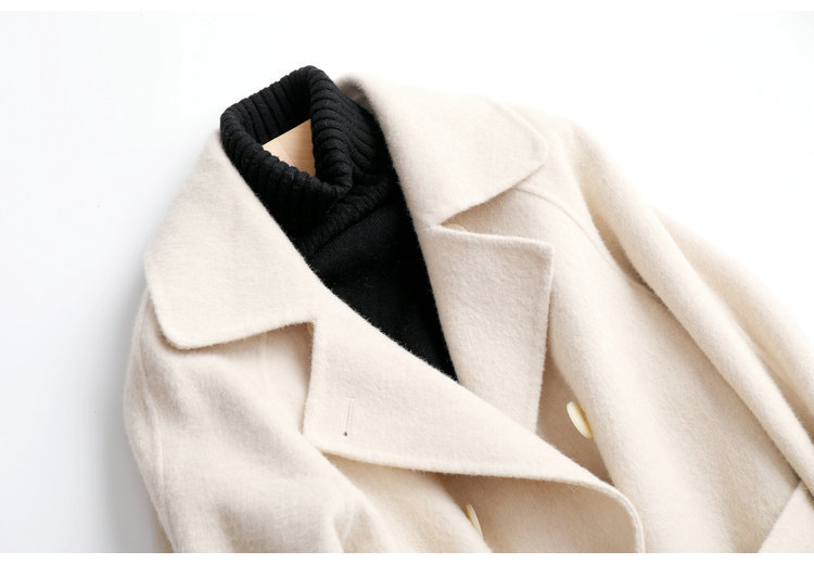 Manteau de laine femme BEAU ET BEAU - Ref 3416990 Image 33