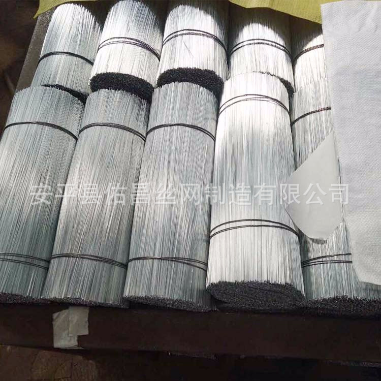 厂家供应镀锌铁丝扎丝截断铁丝包塑丝钢筋绑扎丝蔬菜大棚用绑扎丝