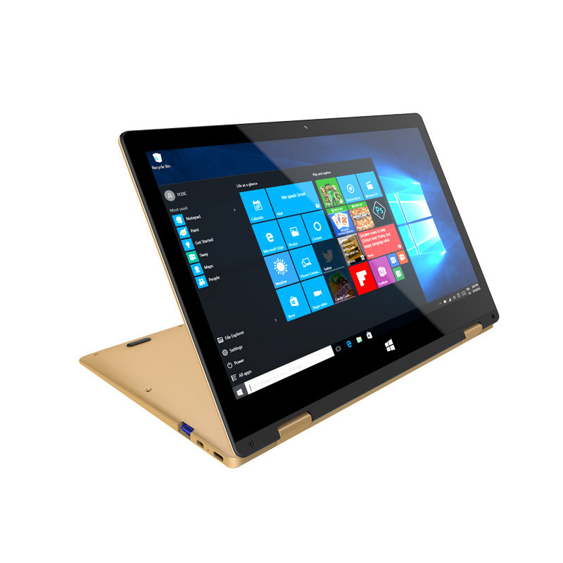 360-Degree Ultra-Thin Laptop Manufacturer 14inch Yoga Satchel Integrated Factory Thin and Light Laptop