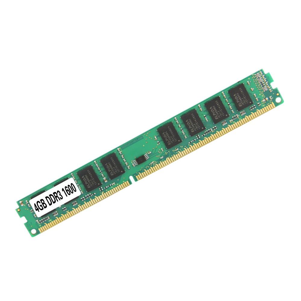 Desktop DDR3 RAM Z034, 4GB 1600 МГц, односторонний DIMM, совместим с 1333 МГц
