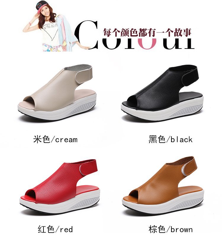 Chaussures été pour femme en Caoutchouc - Ref 3347169 Image 14