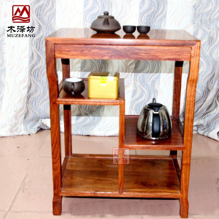 中式红木家具花梨木边几角几仿古实木小茶几刺猬紫檀电话几