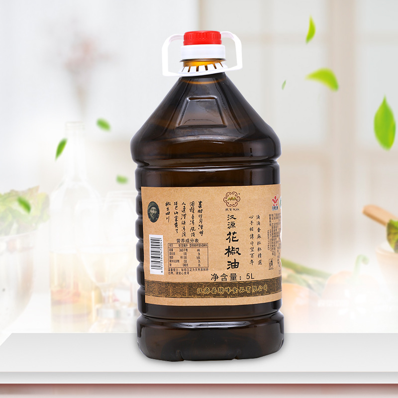 四川餐饮调味品 5L 汉源花椒 藤椒油 麻椒油 火锅麻辣烫 花椒油|ms