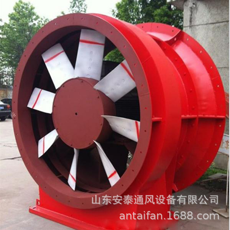 矿用主扇通风风机厂家直销  K40 -10#  55kw 矿用轴流通风机风机