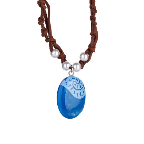 Wish Children's Ocean Adventure Necklace Moana Princess Pendant Jewelry