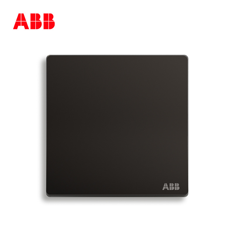 ABB轩致无框开关插座一位单控开关AF127-885;10183606
