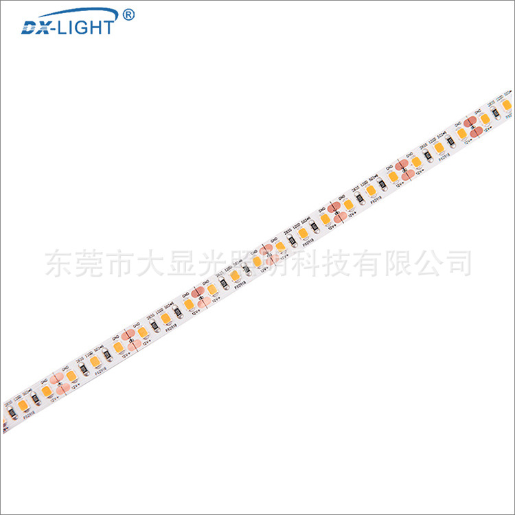 源头厂家 UL高亮2835 240灯 LED软灯条高显指Ra90白光灯条