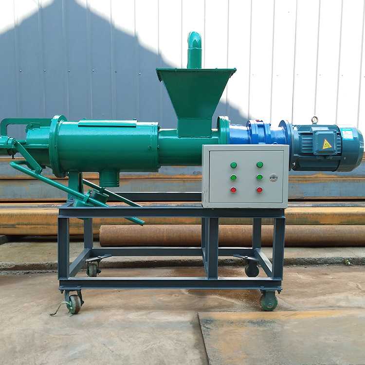 厂家直销新型养殖干湿固液分离机 大型畜牧鸡粪不锈钢分离机