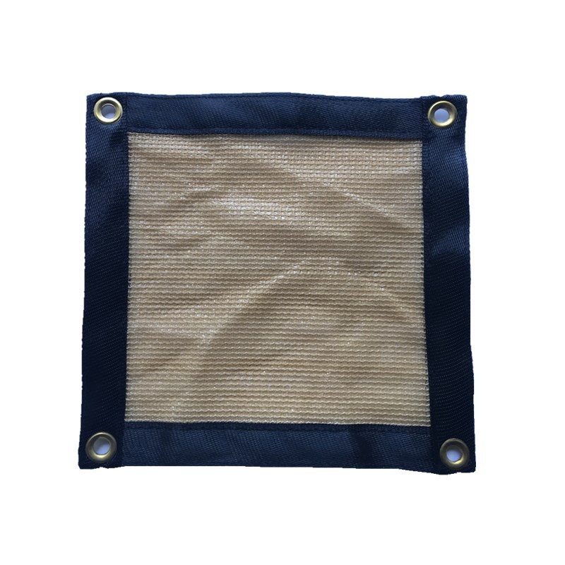 现货供应6针米黄色遮阳网 高密度遮阳网 围栏隐私网 隐私防风网