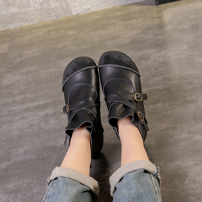 Bottes femme NATIONALITé HUI en En cuir - Ref 3355370 Image 4