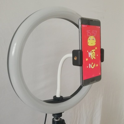 三基色环形灯管手机自拍摄影主播LED补光灯抖音直播灯美颜美瞳灯