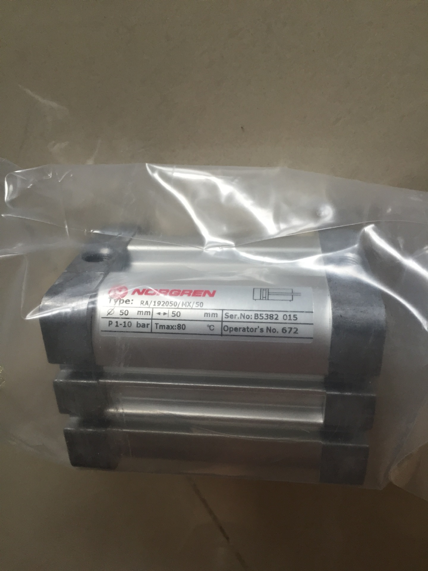 IMI NORGREN 诺冠紧凑型气缸RA/192050/MX/50 可订货