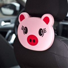 Car Multi-functional Children's Cartoon Table and Chair Set, with Folding Tray, Cup Holder, Beverage Rack, and Backrest Storage Shelf