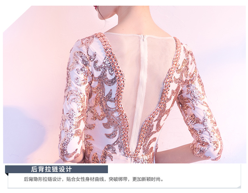 D9466 1630K VÁY ĐẦM LIỀN THÂN DỰ TIỆC NỮ YIEOUBA DÁNG ÔM BODY GỢI CẢM SEXY MÙA XUÂN THU ĐÔNG KIỂU ĐUÔI CÁ THỜI TRANG NỮ G05 SẢN PHẨM MỚI