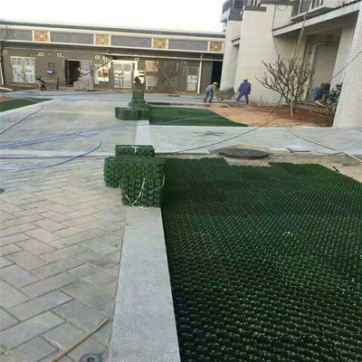 hdpe green environmental protection Parking lot Dedicated Grass planting grid Fire Engine Access gardens engineering Dedicated Grass planting grid