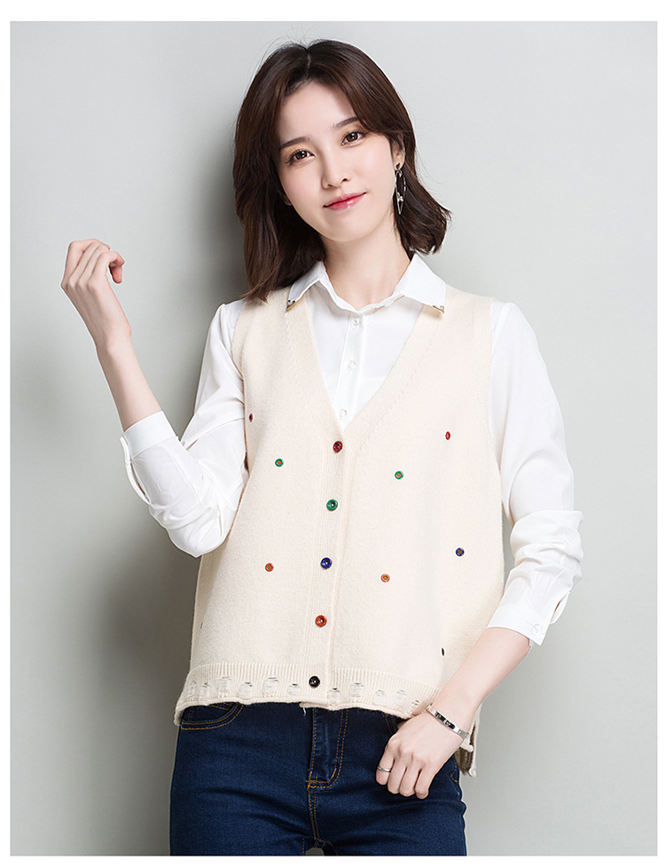 Gilet femme XIN YUROU en Tricot - Ref 3317979 Image 23