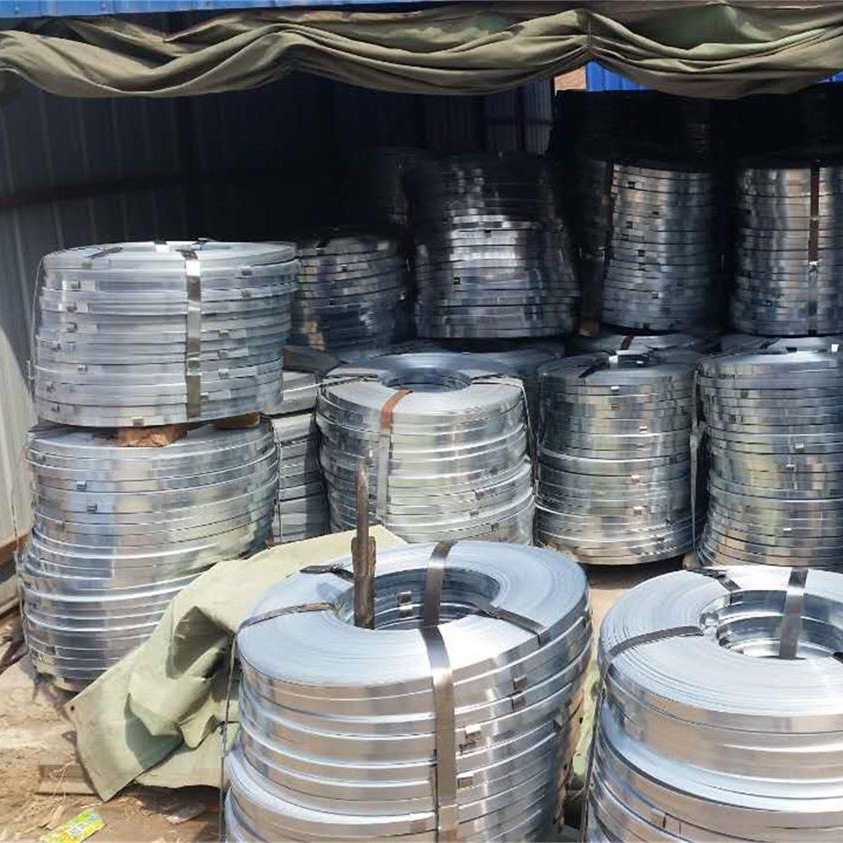 供应镀锌打包带  铁皮打包带0.9*19mm  现货出售 欢迎订购