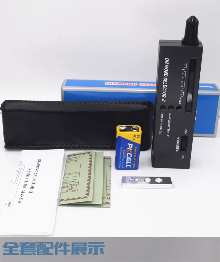 Тестирование измерителя теплопроводности внешней торговли Тестирование подлинности бриллианта Тестирование твердости кристалла нефрита Дрель инструмент для идентификации пера