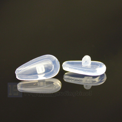 廠家直銷矽膠氣囊鼻托 螺絲式防滑減壓空氣鼻墊 近視眼睛眼鏡配件