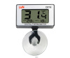 DC16 mini thermometer with suction cup high and low temperature automatic alarm (default high temperature 28 ° C, low temperature 18 ° C)