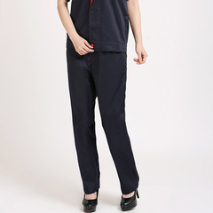 廠家夏季半袖工作服褲子男女辦公室車間汽修維修褲子工裝批發