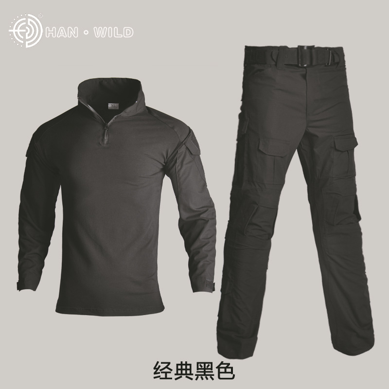 涵野特种兵迷彩服蛙人服套装美陆战术作训服男式军迷跨境专供