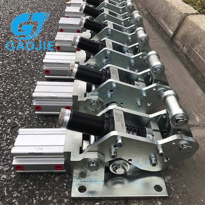 卧式阻挡器 SMC大卧式弹簧缓冲阻挡器 可定尺流水线重型阻挡器