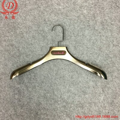 永德 YD-617A电镀珍珠黑男式西装衣架 肩部带防滑软胶条衣架挂撑|ms