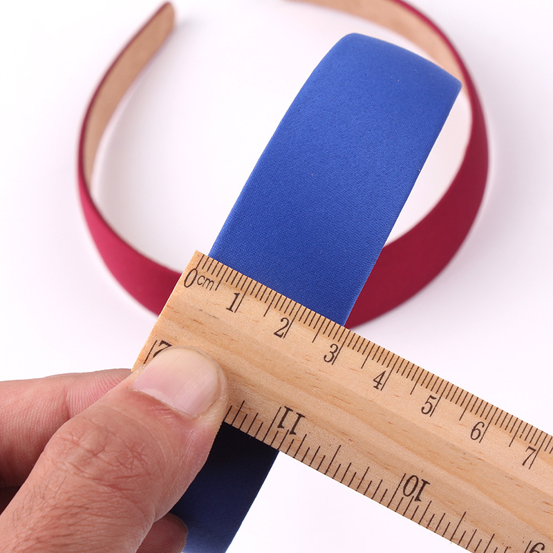 Japonés y coreano dulce elegante retro simple pelo de ala ancha simple color sólido diadema accesorios para el cabello tocado diadema base antideslizante