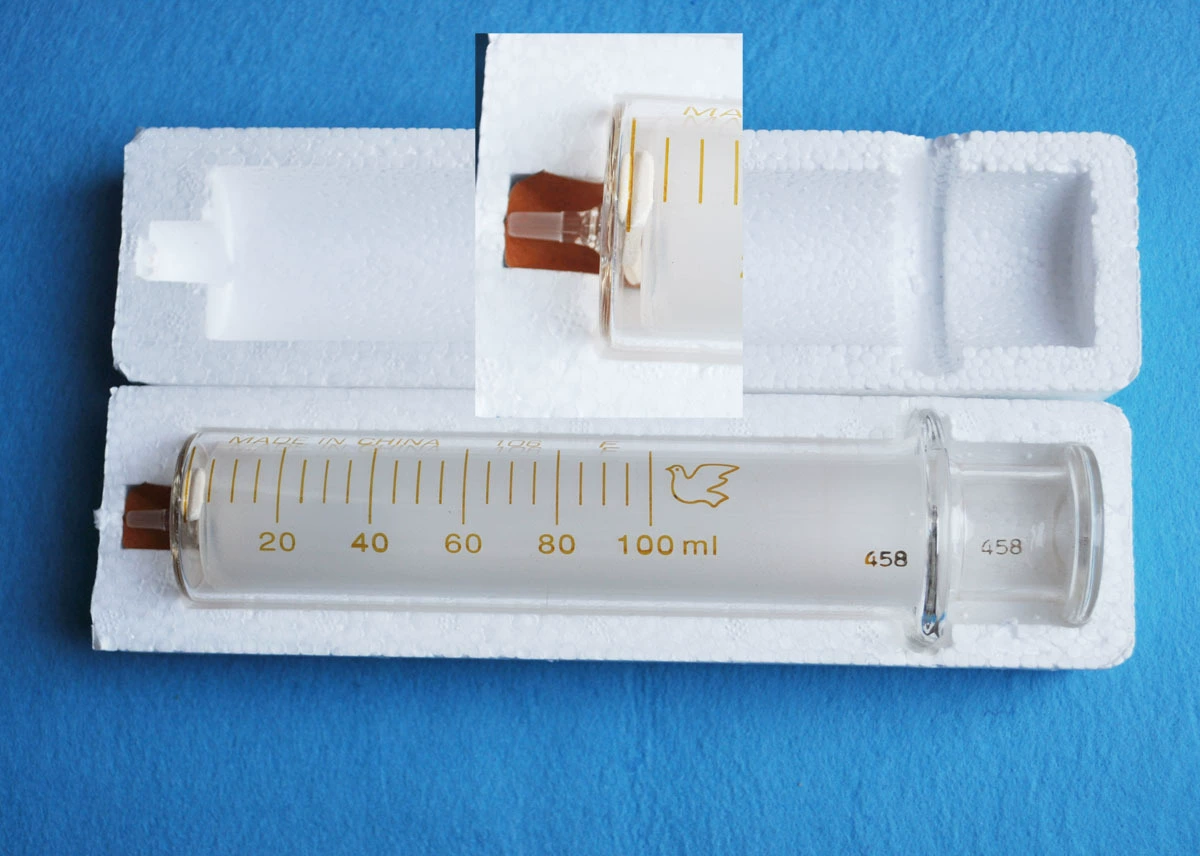 100 мл стеклянный шприц 100 мл стеклянный шприц