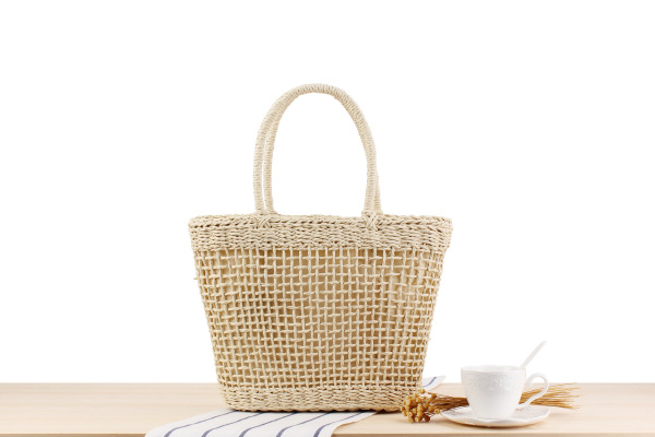 Women's Large Straw Straw Bag display picture 1