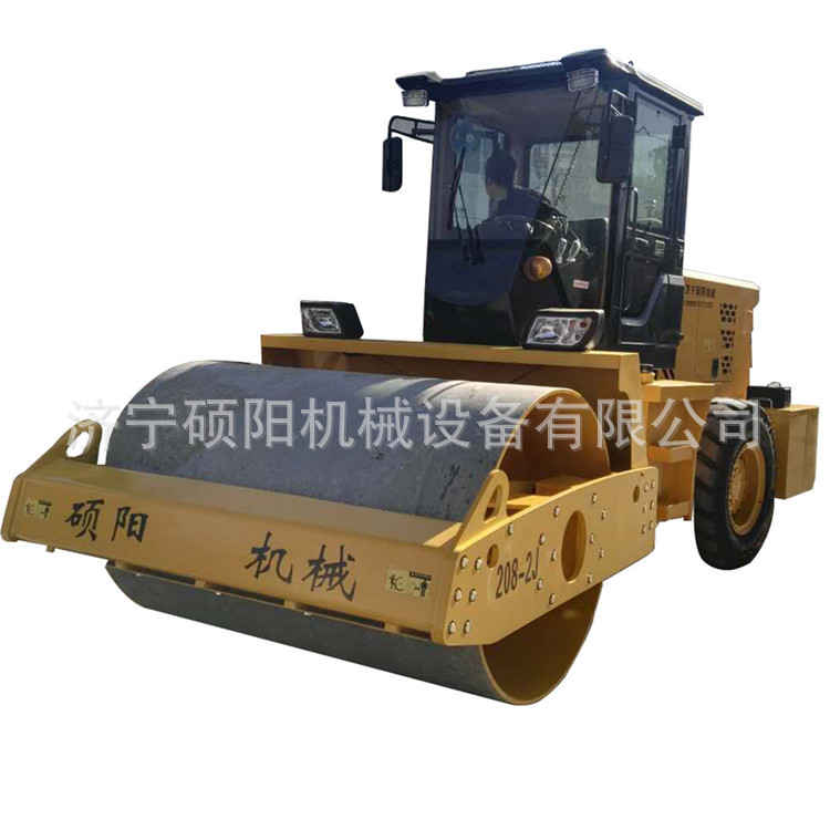 振动压路机 5吨座驾式振动压路机 单钢轮防滑振动压路机厂家