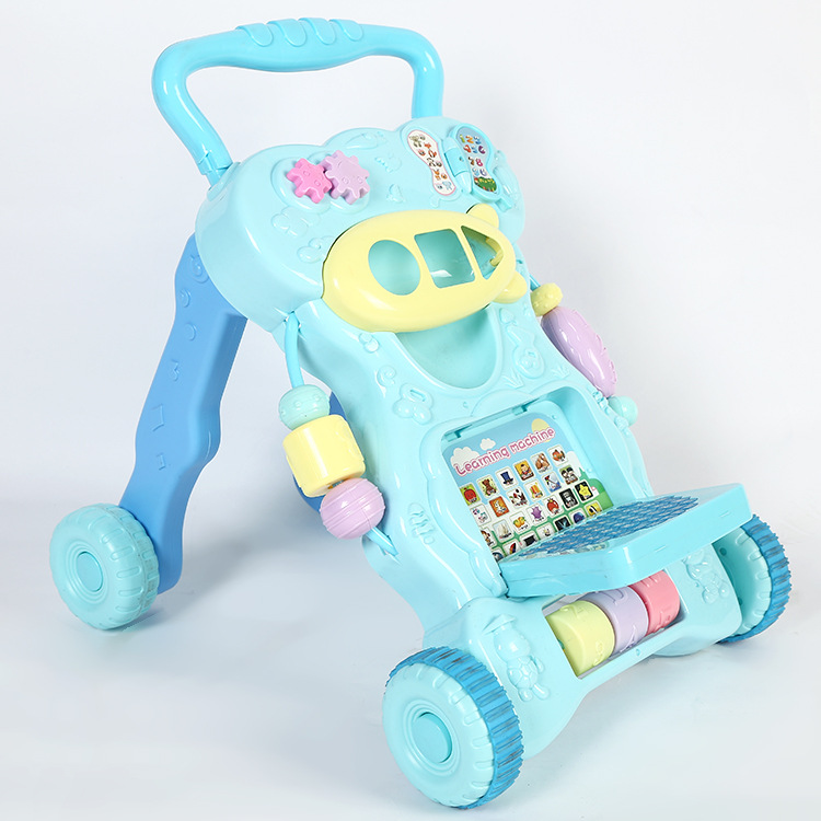热卖新品婴幼儿早教益智防侧翻助步车13个月-3岁宝宝多功能学步车详情图2