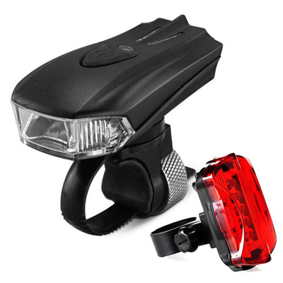 自行车前灯 自行车智能感应震动USB充电款车灯 自行车灯前灯装备