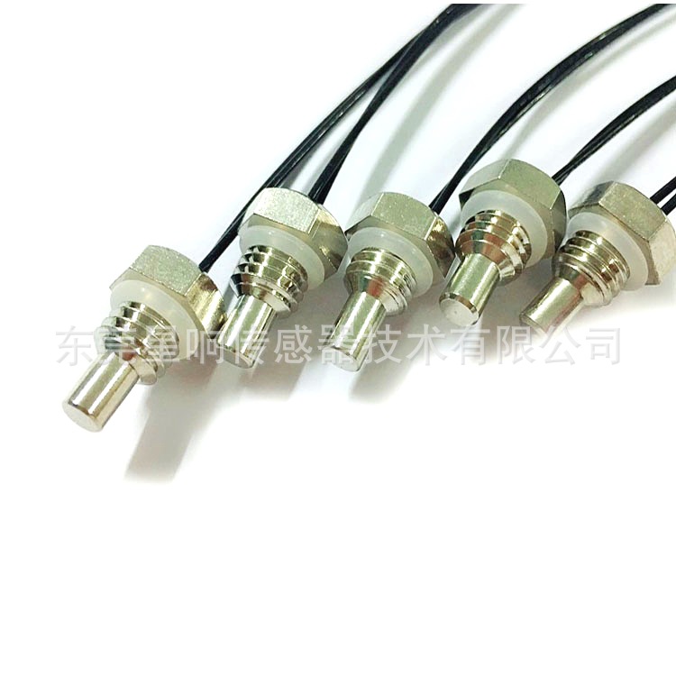 厂家直销 电锅炉用 M8不锈钢壳体NTC温度传感器 10K 3950感温探头
