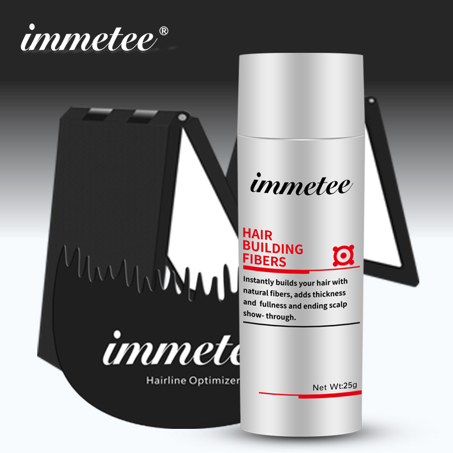 应急假发方便快捷30秒浓密秀发草本植物纤维健康增发安全环保有效