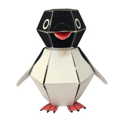 The explosive penguin Nakamura Koki with an explosive toy that explodes when it jumps, a sheep in wolf's clothing origami