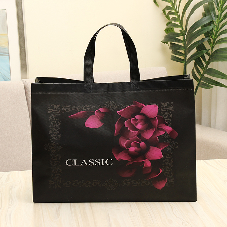 定制手提购物袋 覆膜彩印手提袋 广告无纺布袋 手提无纺布袋定做