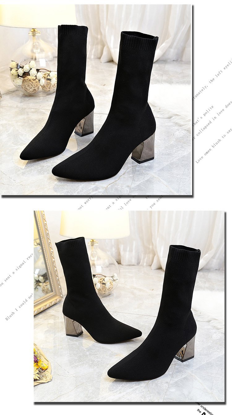 Bottes femme en Tissu - Ref 3354848 Image 16