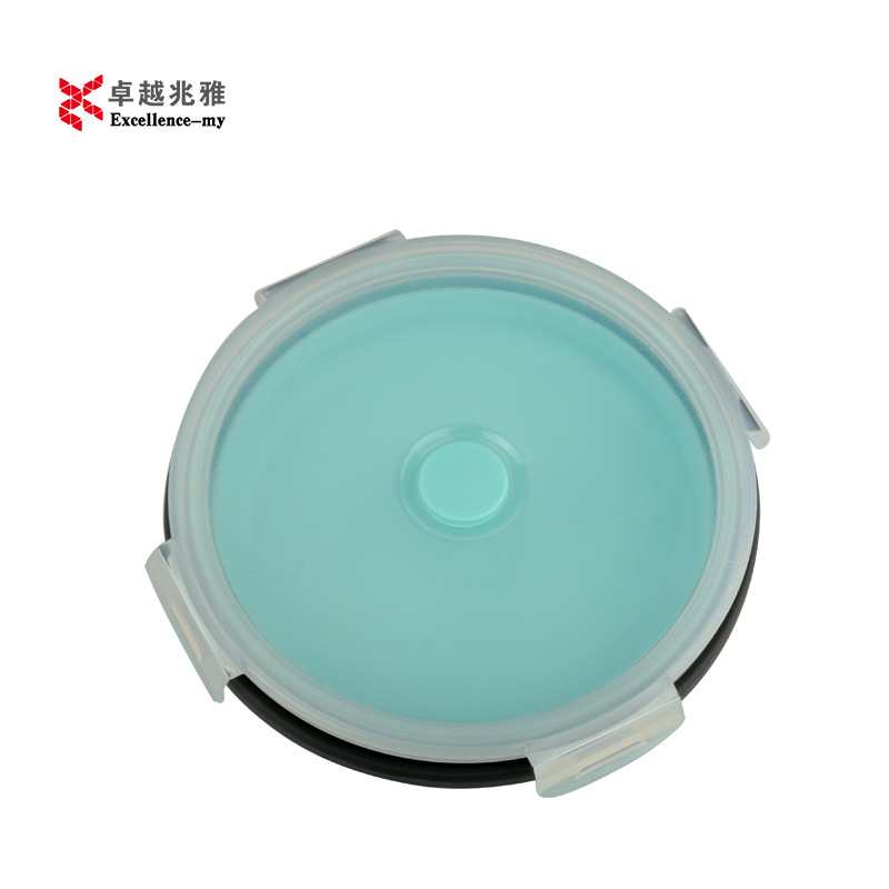 Cajas plegables silicona multi-tamaño, almacenamiento alimentos, conservación fresca, portátil