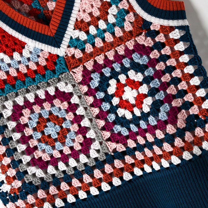 Gilet femme ATTEINDRE LES GENS en Tricot - Ref 3316203 Image 4